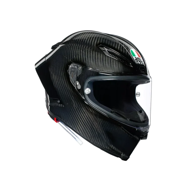 PISTA GP RR MONO GLOSSY CARBON - MOTORBIKE FULL FACE HELMET E2206 DOT