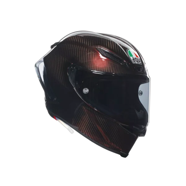 PISTA GP RR MONO RED CARBON - MOTORBIKE FULL FACE HELMET E2206 DOT