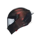PISTA GP RR MONO RED CARBON - MOTORBIKE FULL FACE HELMET E2206 DOT