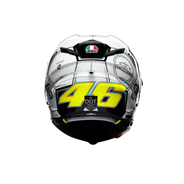 PISTA GP RR CATALUNYA 2008 (LIMITED EDITION) - MOTORBIKE FULL FACE HELMET E2206 DOT - 图片 5