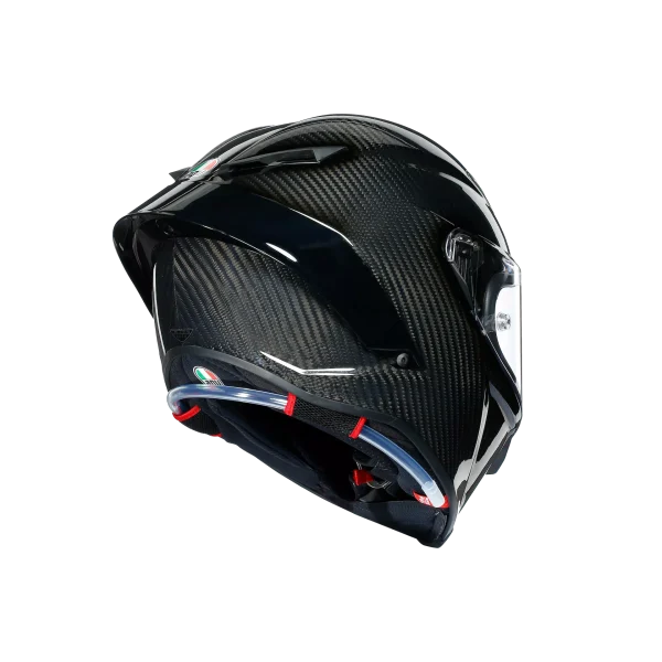 PISTA GP RR MONO GLOSSY CARBON - MOTORBIKE FULL FACE HELMET E2206 DOT - 图片 6